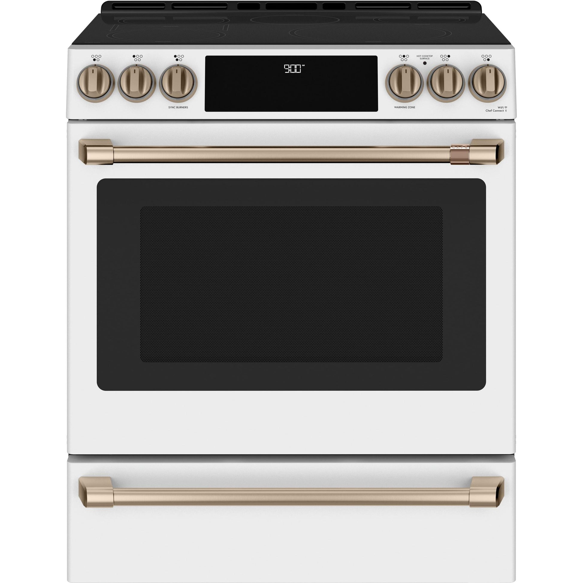  Café 30-inch Slide-in Induction Range with Warming Drawer CHS900P4MW2 IMAGE 1