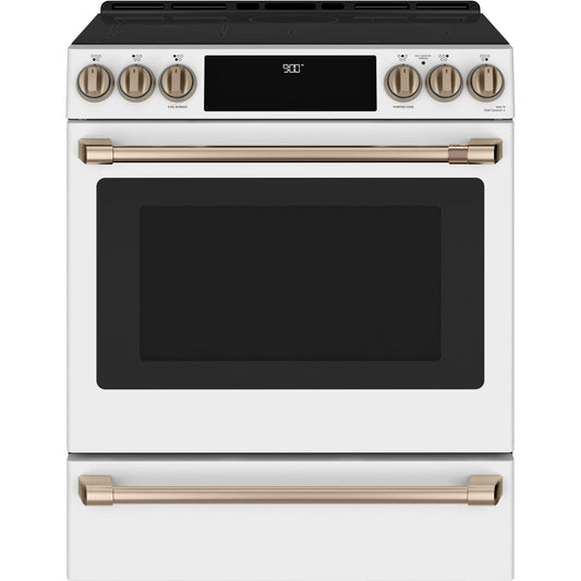  Café 30-inch Slide-in Induction Range with Warming Drawer CHS900P4MW2 IMAGE 1