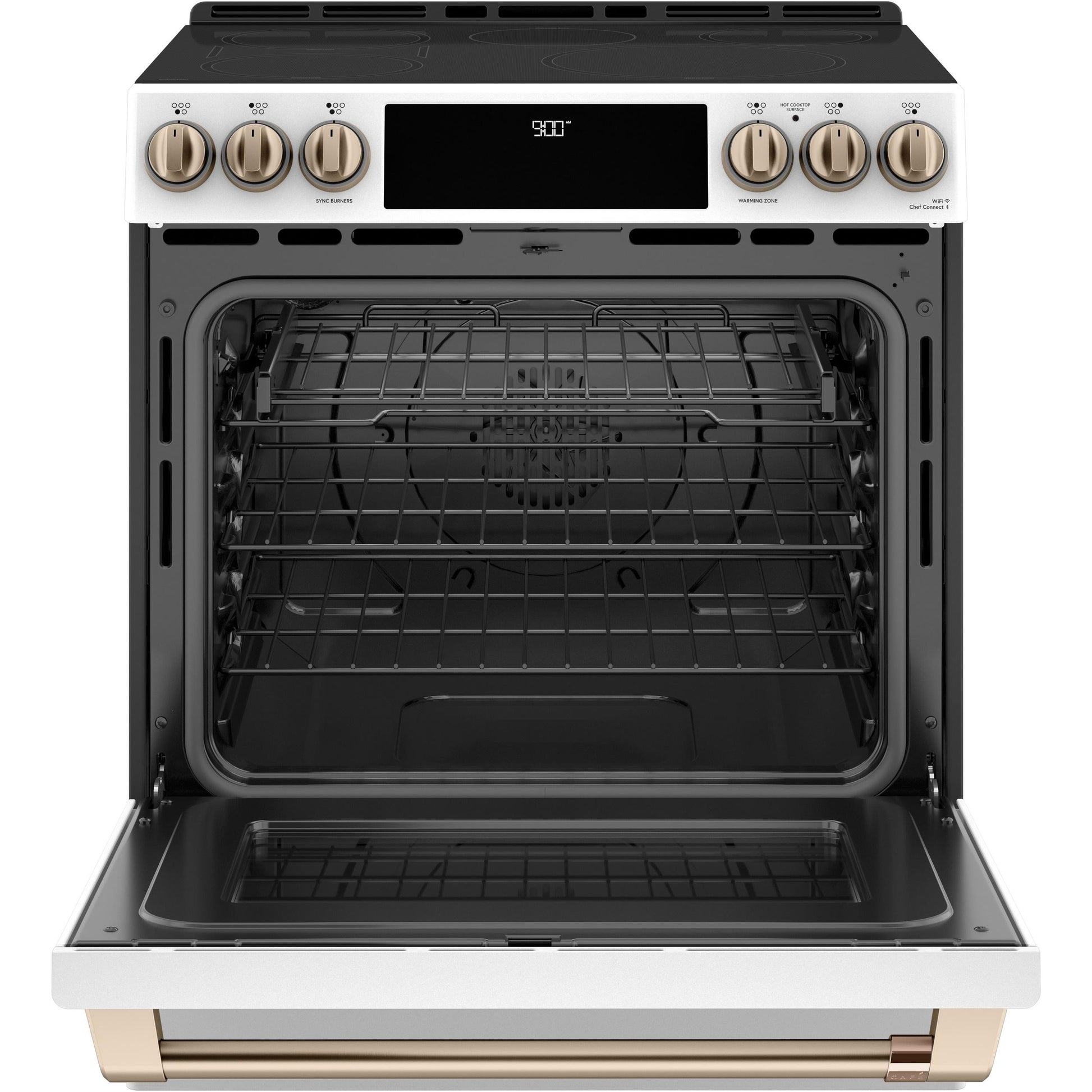  Café 30-inch Slide-in Induction Range with Warming Drawer CHS900P4MW2 IMAGE 3