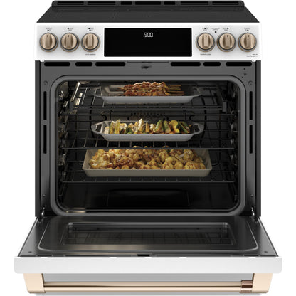  Café 30-inch Slide-in Induction Range with Warming Drawer CHS900P4MW2 IMAGE 5