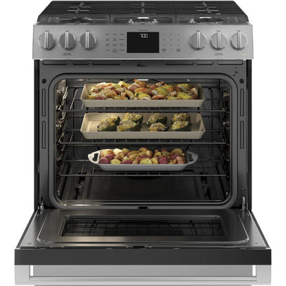  Café 30-inch Slide-in Gas Range with Convection Technology CGS700M2NS5 IMAGE 4