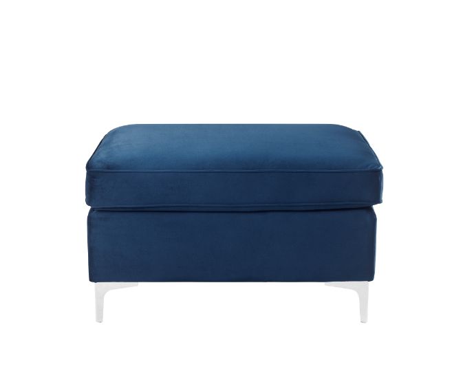 Jaszira Modular - Ottoman - Blue Velvet