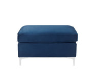 Jaszira Modular - Ottoman - Blue Velvet