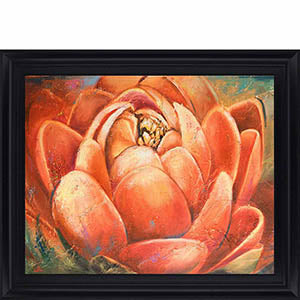 Red Lotus II By Patricia Pinto