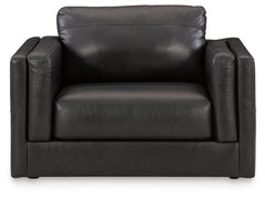 Amiata Chair and Ottoman