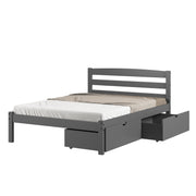 Econo Scandinavian Bed with Dual Underbed Drawers