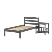 Econo Scandinavian Bed with Best Friend Pet End Table
