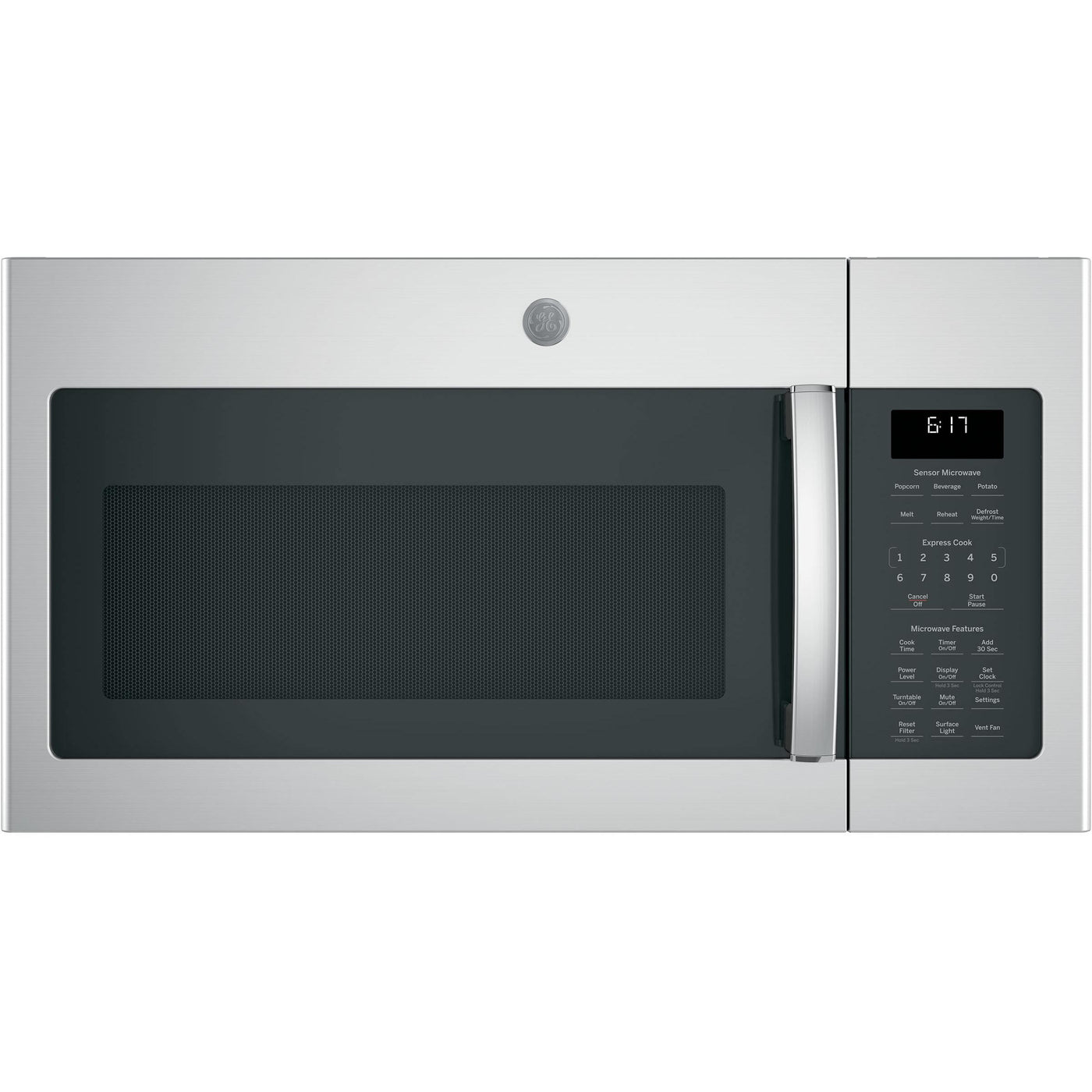  GE 30-inch, 1.7 cu.ft. Over-the-Range Microwave Oven with Sensor Cooking JVM6175YKFS IMAGE 1