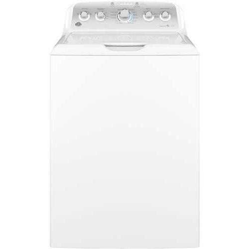  GE 4.4 cu.ft Top Loading Washer GTW490ACJWS IMAGE 1