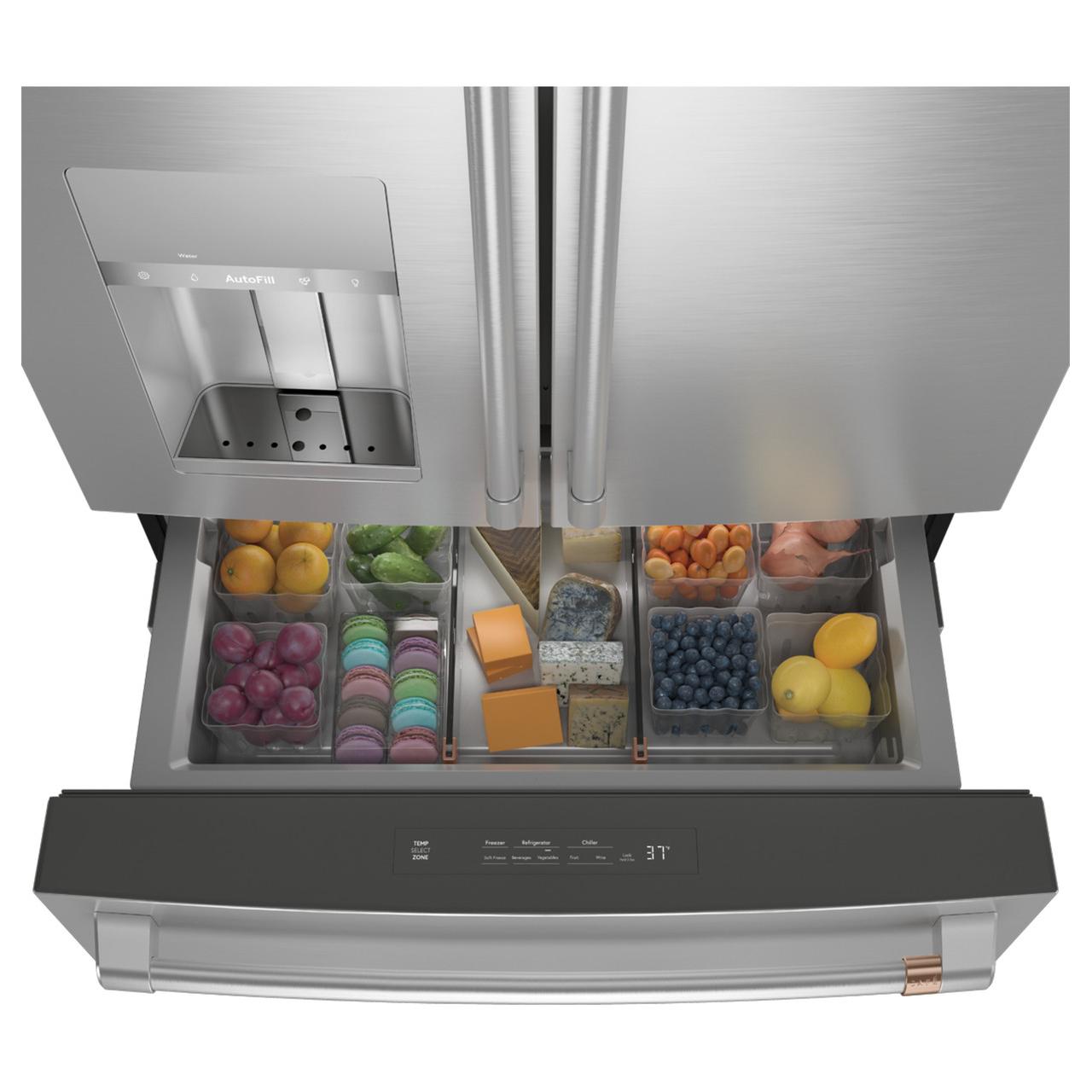  Café 36-inch 27.8 cu. ft. French 4-Door Refrigerator CVE28DP2NS1 IMAGE 6