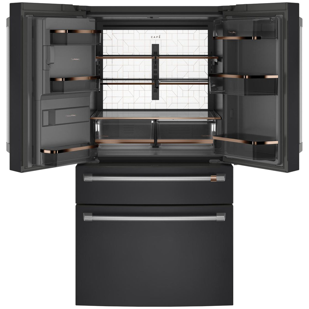  Café 36-inch 27.6 cu. ft. French 4-Door Refrigerator CVE28DP3ND1 IMAGE 2