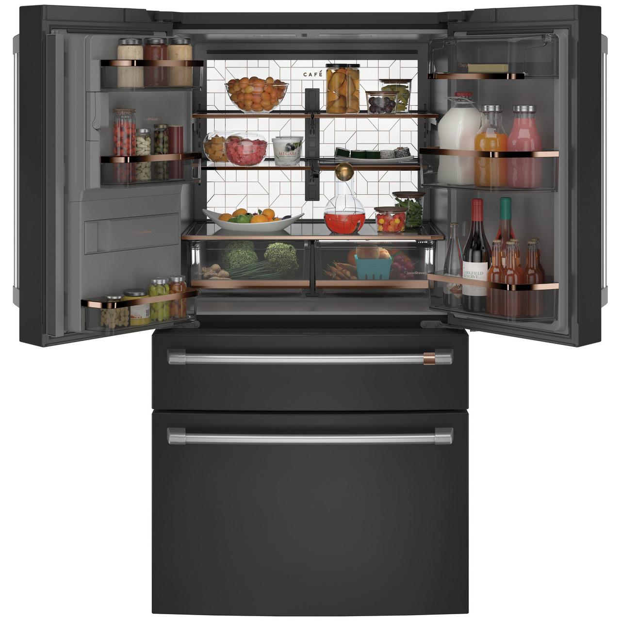  Café 36-inch 27.6 cu. ft. French 4-Door Refrigerator CVE28DP3ND1 IMAGE 3