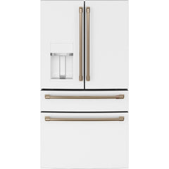  Café 36-inch 27.6 cu. ft. French 4-Door Refrigerator CVE28DP4NW2 IMAGE 1