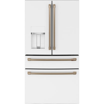  Café 36-inch 27.6 cu. ft. French 4-Door Refrigerator CVE28DP4NW2 IMAGE 1