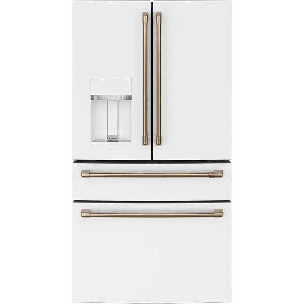 Café 36-inch 27.6 cu. ft. French 4-Door Refrigerator CVE28DP4NW2