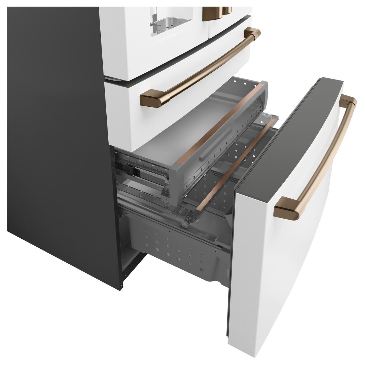  Café 36-inch 27.6 cu. ft. French 4-Door Refrigerator CVE28DP4NW2 IMAGE 5