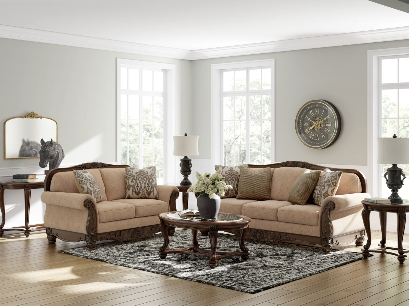 Stanmore Sofa and Loveseat