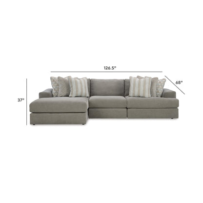 Avaliyah 3-Piece Sectional with Chaise