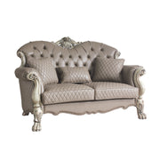 Loveseat Dresden de 180 cm de largo con 3 almohadas