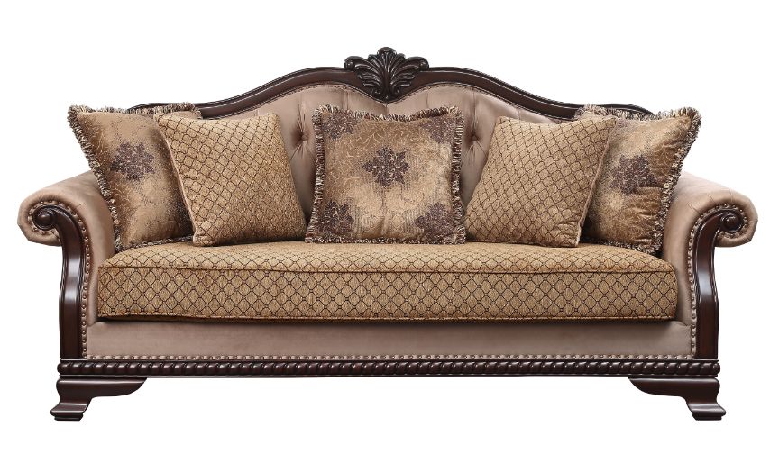 Chateau De Ville 89"L Sofa with 5 Pillows