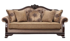 Sofá Chateau De Ville de 89 pulgadas de largo con 5 almohadas