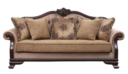 Chateau De Ville 89"L Sofa with 5 Pillows