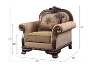 Silla Chateau De Ville de 44" de ancho con almohada