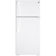 GE 16.6 cu. ft. Top-Freezer Refrigerator GTE17DTNRWW IMAGE 1