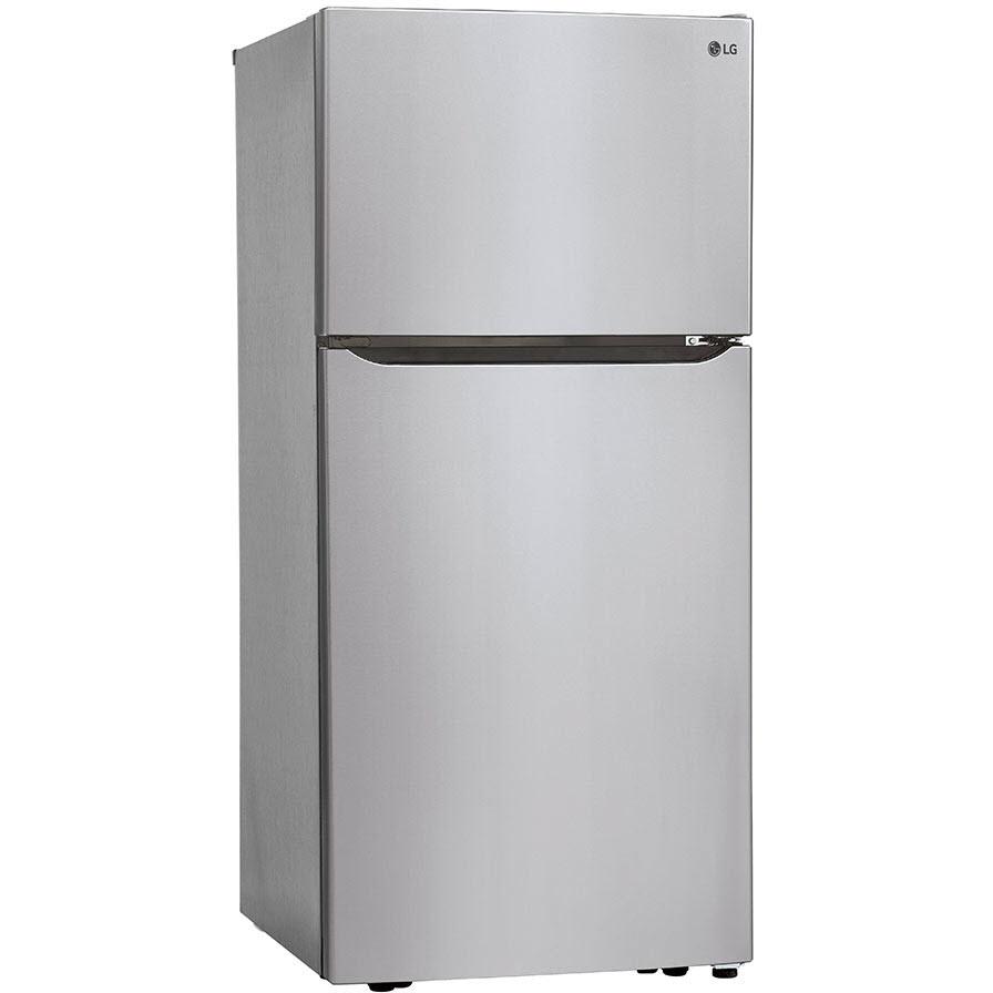 LG 30-inch, 20.2 cu.ft. Freestanding Top Freezer Refrigerator with Smart Diagnosis™ LTCS20020S IMAGE 2