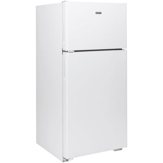  Hotpoint 28-inch, 15.6 cu.ft. Freestanding Top Freezer Refrigerator HPS16BTNLWW IMAGE 2