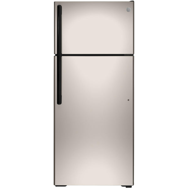 GE 28-inch, 17.5 cu. ft. Top-Freezer Refrigerator GTE18DCNRSA