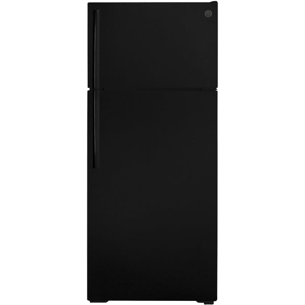 GE 28-inch, 17.5 cu. ft. Top-Freezer Refrigerator GTE18DTNRBB