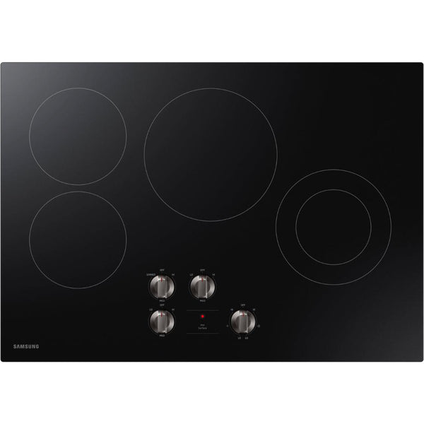 Samsung 30-inch Built-in Electric Cooktop with Hot Surface Indicator NZ30R5330RK/AA