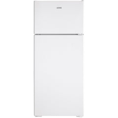  Hotpoint 28-inch, 17.5 cu.ft. Freestanding Top Freezer Refrigerator HPS18BTNRWW IMAGE 1