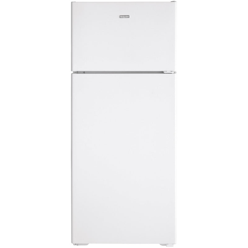 Hotpoint 28-inch, 17.5 cu.ft. Freestanding Top Freezer Refrigerator HPS18BTNRWW