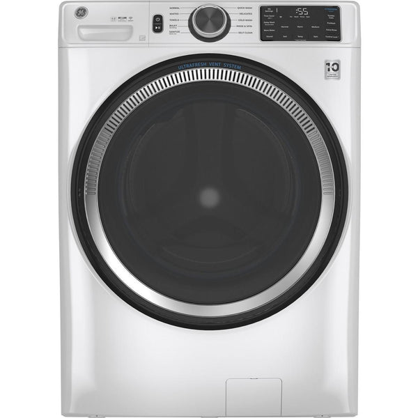 GE 4.8 cu. ft. Front Loading Washer with OdorBlock™ GFW550SSNWW