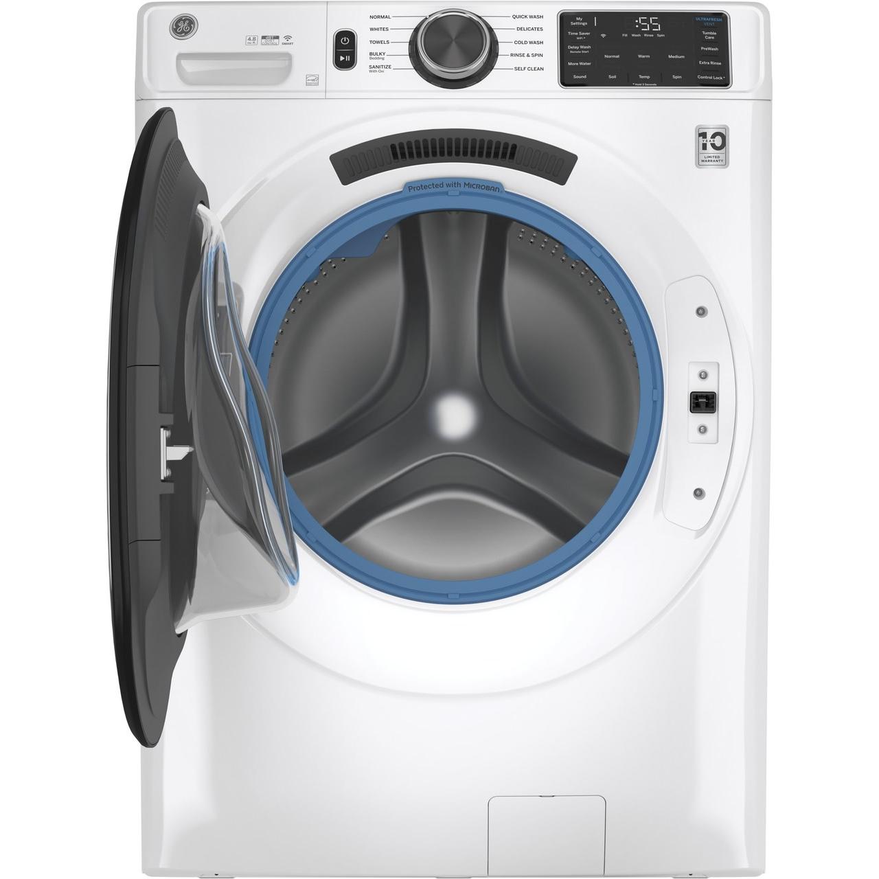  GE 4.8 cu. ft. Front Loading Washer with OdorBlock™ GFW550SSNWW IMAGE 2