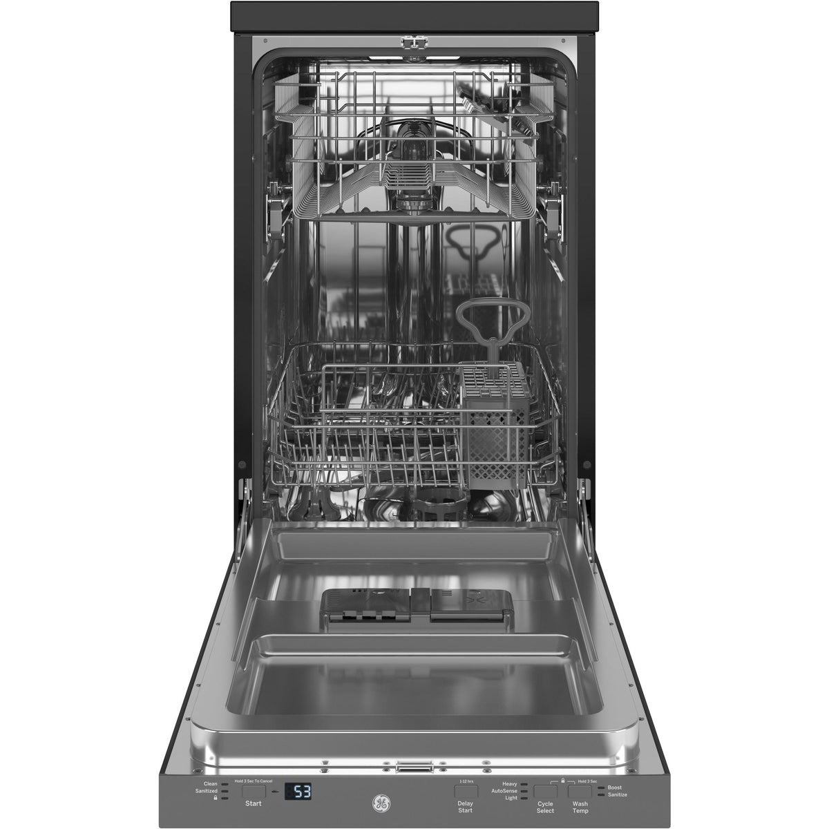  GE Portable Dishwasher with Sanitize Option GPT145SSLSS IMAGE 2