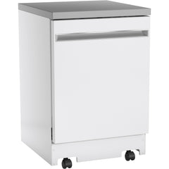  GE Portable Dishwasher with Sanitize Option GPT225SGLWW IMAGE 4