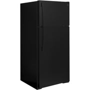  GE 28-inch, 16.6 cu. ft. Top-Freezer Refrigerator GTS17DTNRBB IMAGE 4