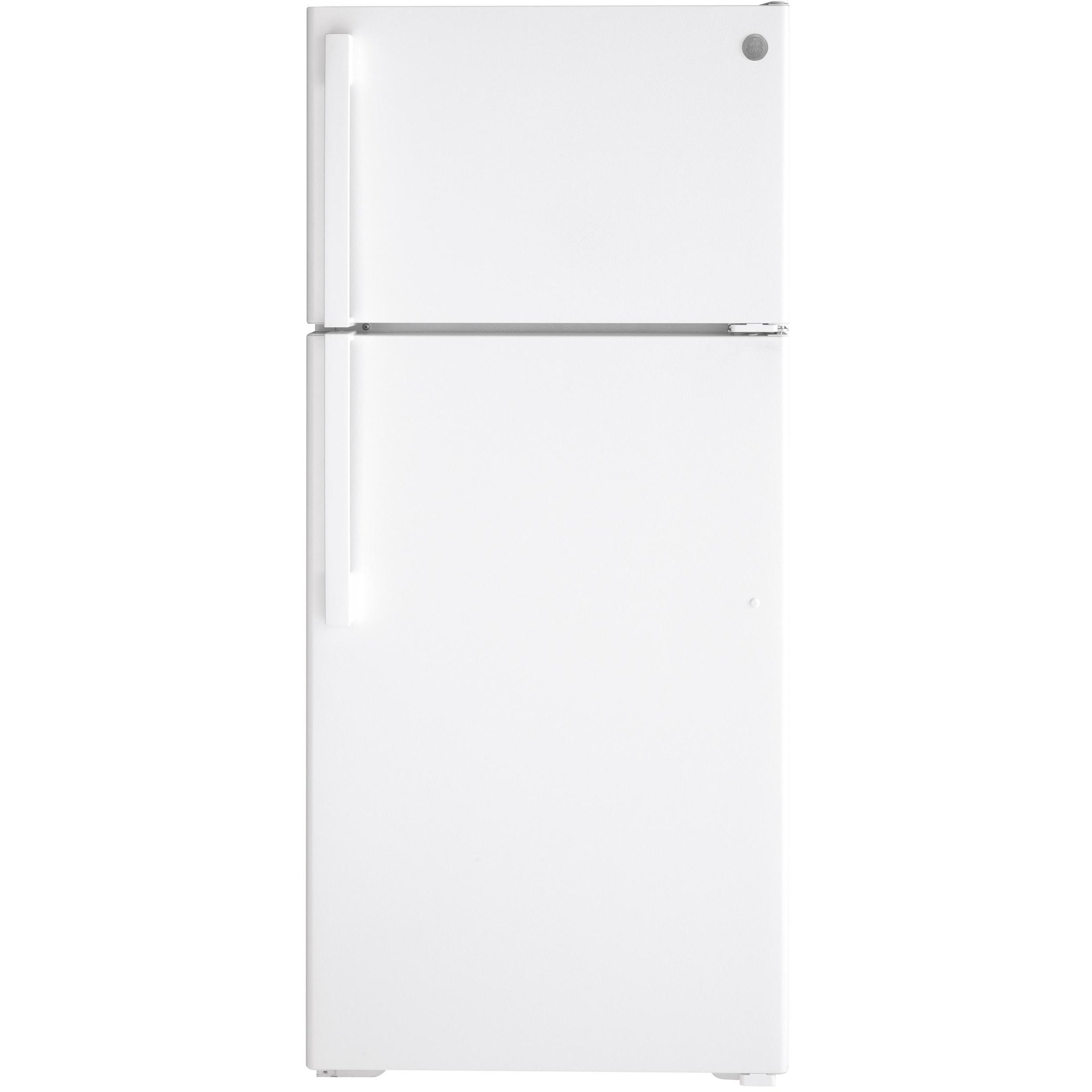  GE 28-inch, 16.6 cu. ft. Top-Freezer Refrigerator GTS17DTNRWW IMAGE 1