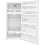  GE 28-inch, 16.6 cu. ft. Top-Freezer Refrigerator GTS17DTNRWW IMAGE 2