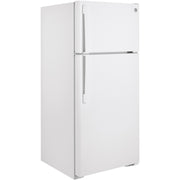  GE 28-inch, 16.6 cu. ft. Top-Freezer Refrigerator GTS17DTNRWW IMAGE 4