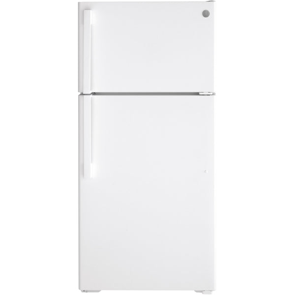 GE 28-inch, 15.6 cu. ft. Top-Freezer Refrigerator GTS16DTNRWW
