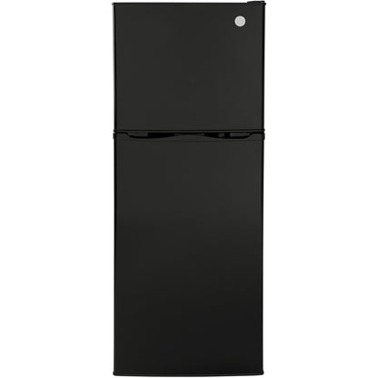 GE 9.8 cu. ft. Top Freezer Refrigerator GPV10FGNBB IMAGE 1