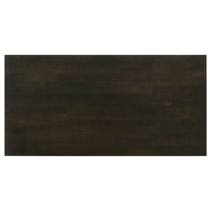 Rachelle Rectangular Coffee Table Set Deep Merlot