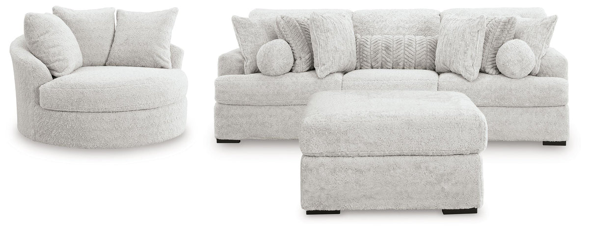 Snodoodle 3-Piece Sectional, Chair and Ottoman