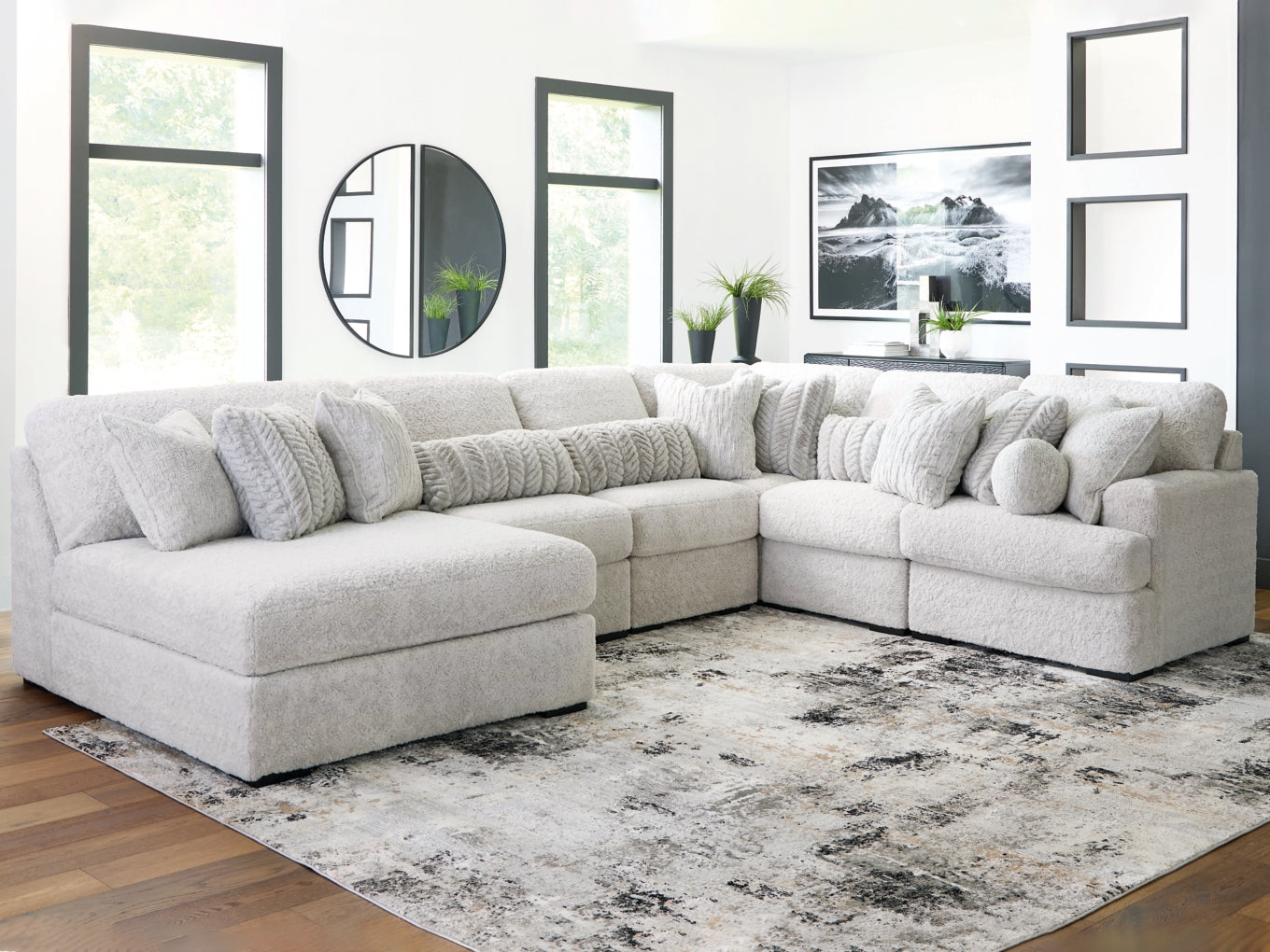 Snodoodle 6-Piece Sectional w/ Chaise
