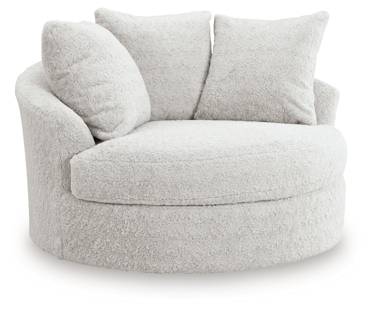 Snodoodle Oversized Swivel Accent Chair