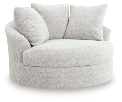 Snodoodle Oversized Swivel Accent Chair